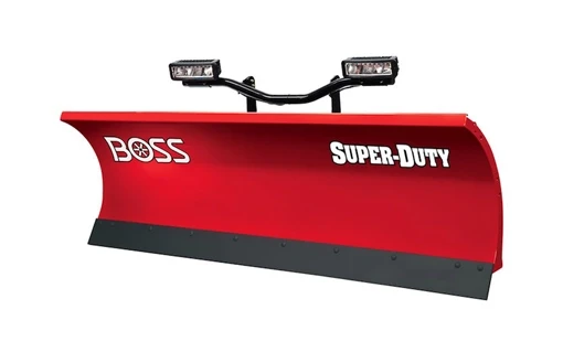BOSS SNOW PLOW STRAIGHT BLADE: SUPER DUTY BOSS SNOW PLOW STRAIGHT BLADE: SUPER DUTY