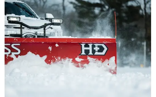 BOSS SNOW PLOW STRAIGHT BLADE: HEAVY DUTY