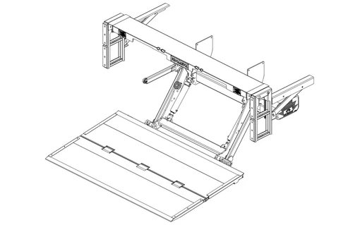 DHOLLANDIA FOLD-AWAY RPH 2200-3300 LBS