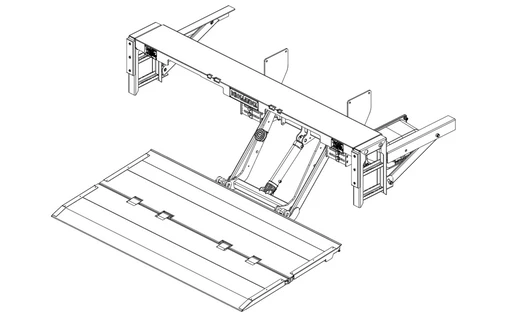 DHOLLANDIA FOLD-AWAY RPL 2200 LBS