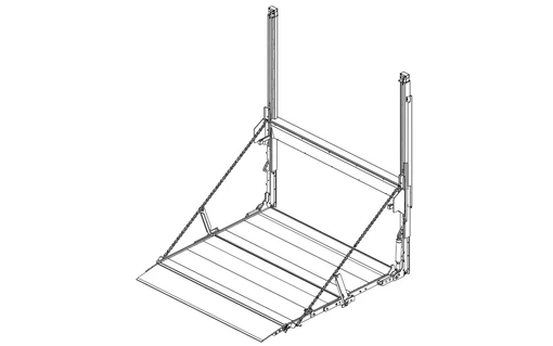 DHOLLANDIA COLUMN LIFTS VODH 3300-4400 LBS