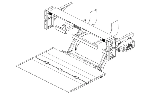 DHOLLANDIA FOLD-AWAY RMM 2200-4400 LBS