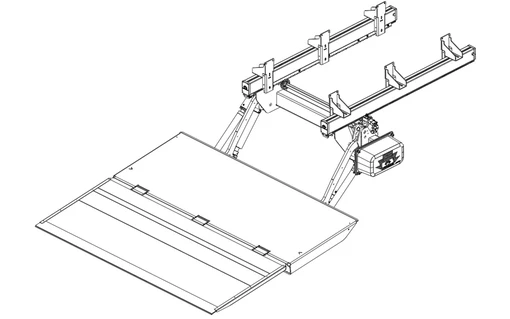 DHOLLANDIA SLIDER LIFTGATES SMH 4400 LBS