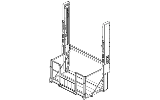 DHOLLANDIA COLUMN LIFTS DH-VHTG 4400-6600 LBS