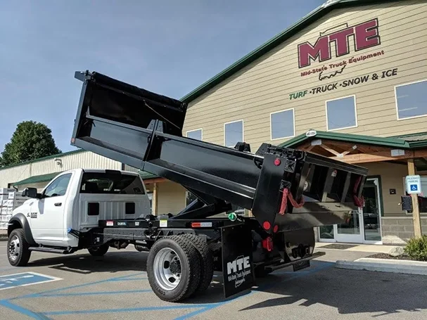 commercial truck upfitting by Mid-State Trucking